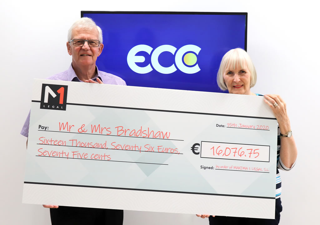 European Consumer Claims and M1 Legal clients receive €16,000 payout from Club La Costa